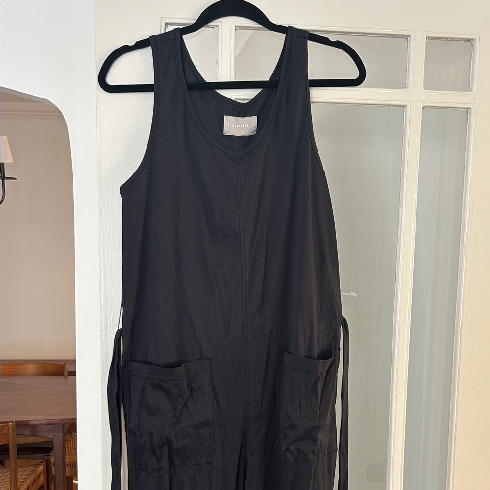 Everlane 100% cotton Black Jumpsuit